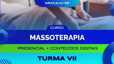 Curso internacional de massoterapia - Aracaju/SE (Turma VII)