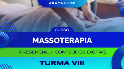 Curso internacional de massoterapia - Aracaju/SE (Turma VIII)