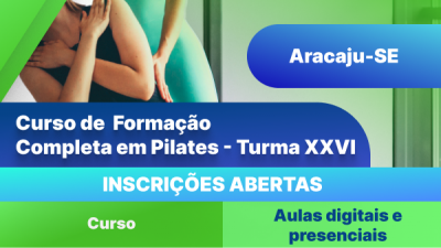 Curso de Formação Completa em Pilates (Aracaju) - Turma XXVI